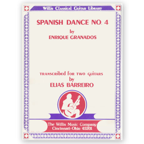 Granados, Enrique. Spanish Dance No. 4. Arr. Barreiro