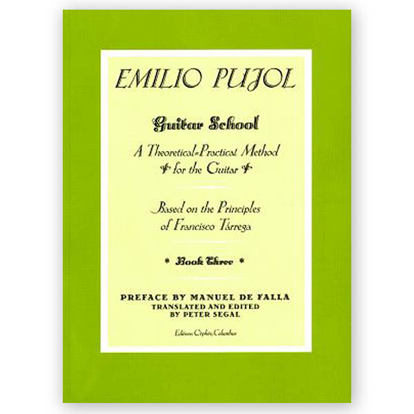 emilio pujol guitar school first edition