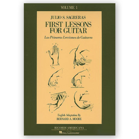 Sagreras, Julio. First Lessons for Guitar - Vol.1