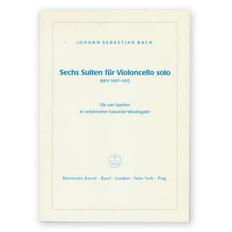 bach-sechs-suiten-violoncello-solo-barenreiter