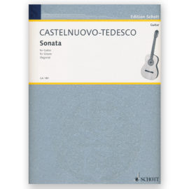 Castelnuovo-Tedesco, Mario. Sonata. Ed. Segovia