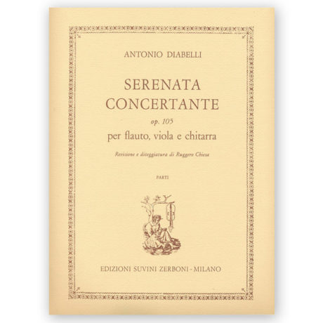 Diabelli, Anton. Serenata Concertante, Op.105 (Parts)