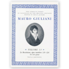 Giuliani, Mauro. The Complete Works Vol. 13. Ed. Jeffery