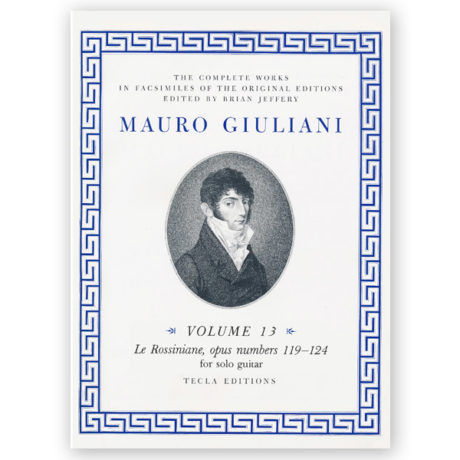 Giuliani, Mauro. The Complete Works Vol. 13. Ed. Jeffery