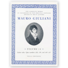 Giuliani, Mauro. The Complete Works Vol. 14. Ed. Jeffery