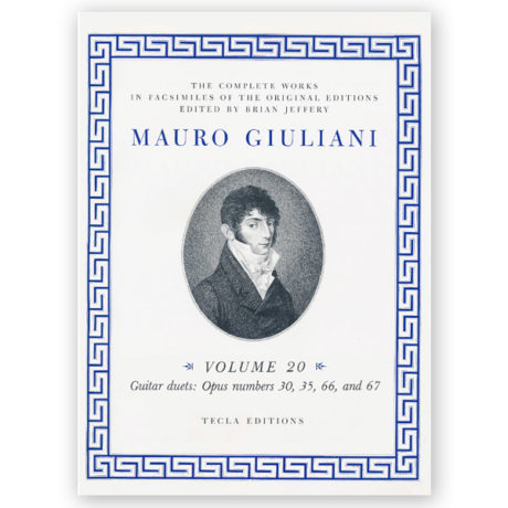 Giuliani, Mauro. The Complete Works Vol. 20. Ed. Jeffery