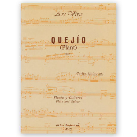 Guinovart, Carles. Quejío