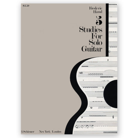 Hand, Frederic. Five Studies for Solo Guitar