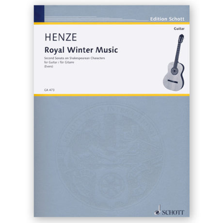Henze, Hans Werner. Royal Winter Music 2nd Sonata. Ed. Evers
