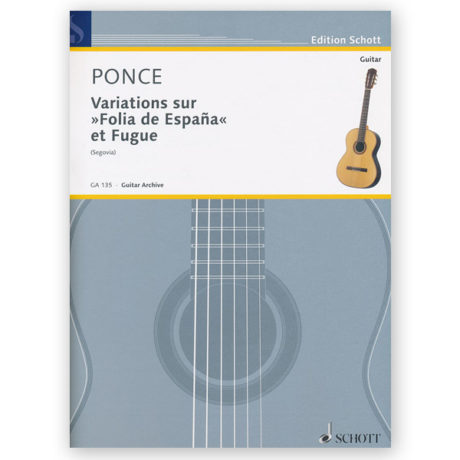 Ponce, Variations sur "Folias de España"