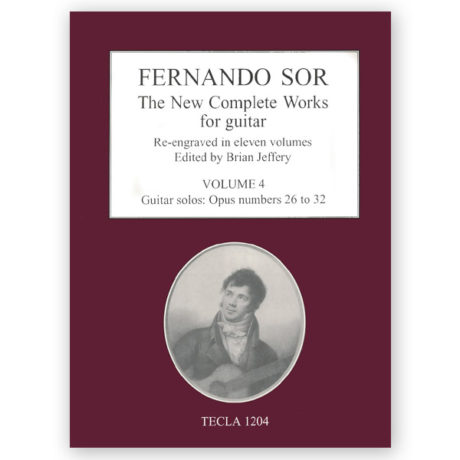 Sor, Fernando. The New Complete Works Vol. 4. Ed. Jeffery