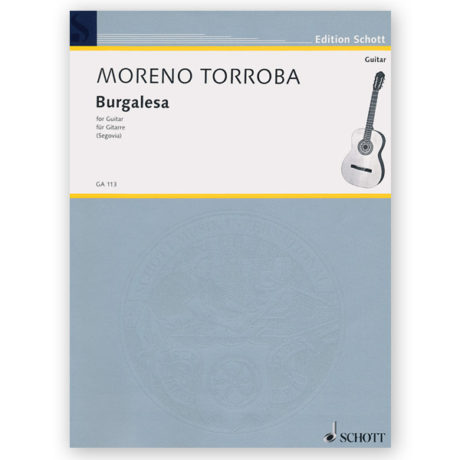 Moreno Torroba, Federico. Burgalesa. Ed. Segovia
