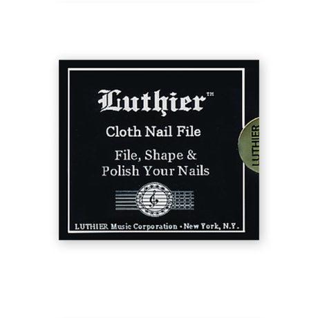 Luthier, Cloth Nail File