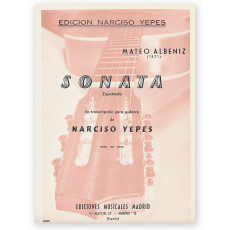 albeniz-sonata-zapateado-yepes