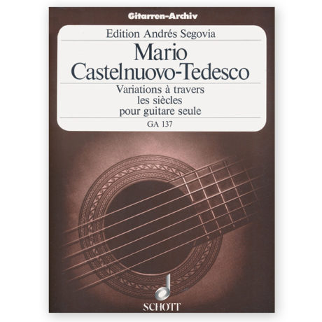 Castelnuovo-Tedesco, Mario. Variations à Travers les Siècles - Image 2