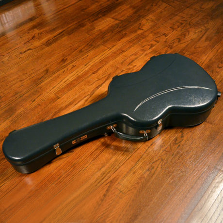 Visesnut Classical Guitar Case, Active Series, Dark Gray Leather w/ Case Cover - Image 2