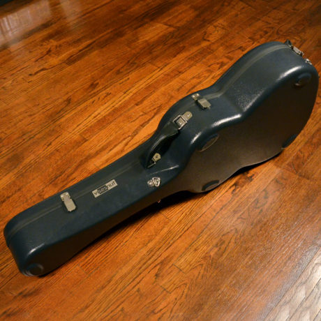 Visesnut Classical Guitar Case, Active Series, Dark Gray Leather w/ Case Cover - Image 3