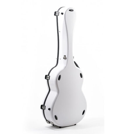 Visesnut Classical Guitar Case, Premiere Series, Gloss White w/ Case Cover - Image 2