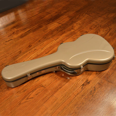 Visesnut Classical Guitar Case, Premiere Series, Metallic Taupe w/ Case Cover - Image 2