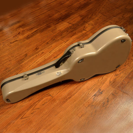 Visesnut Classical Guitar Case, Premiere Series, Metallic Taupe w/ Case Cover - Image 3