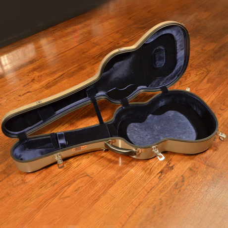 Visesnut Classical Guitar Case, Premiere Series, Metallic Taupe w/ Case Cover - Image 4