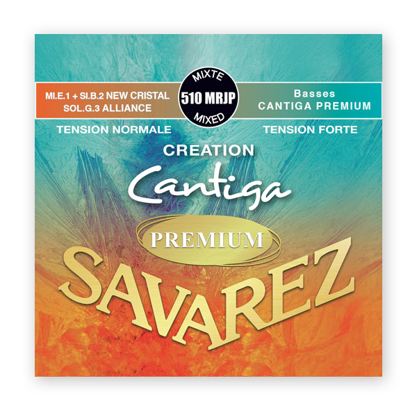 Savarez 510MRJP New Cristal/Alliance/Cantiga Premium Mixed Tension Strings,  Full Set