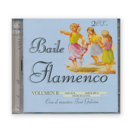 Baile Flamenco Vol.2 2CD Nivel Medio. José Galván