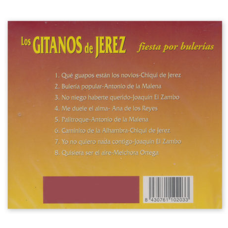 Los Gitanos de Jerez Fiesta por Bulerías CD - Image 2