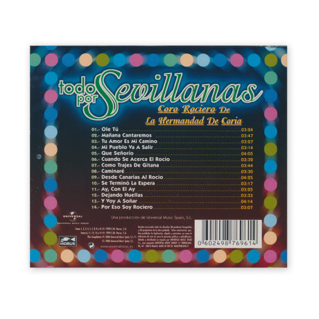 Todo por Sevillanas CD, Coro Rociero de la Hermandad de Coria - Image 2