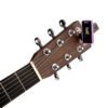D'Addario Eclipse Headstock Clip-on Tuner, Purple - Image 3