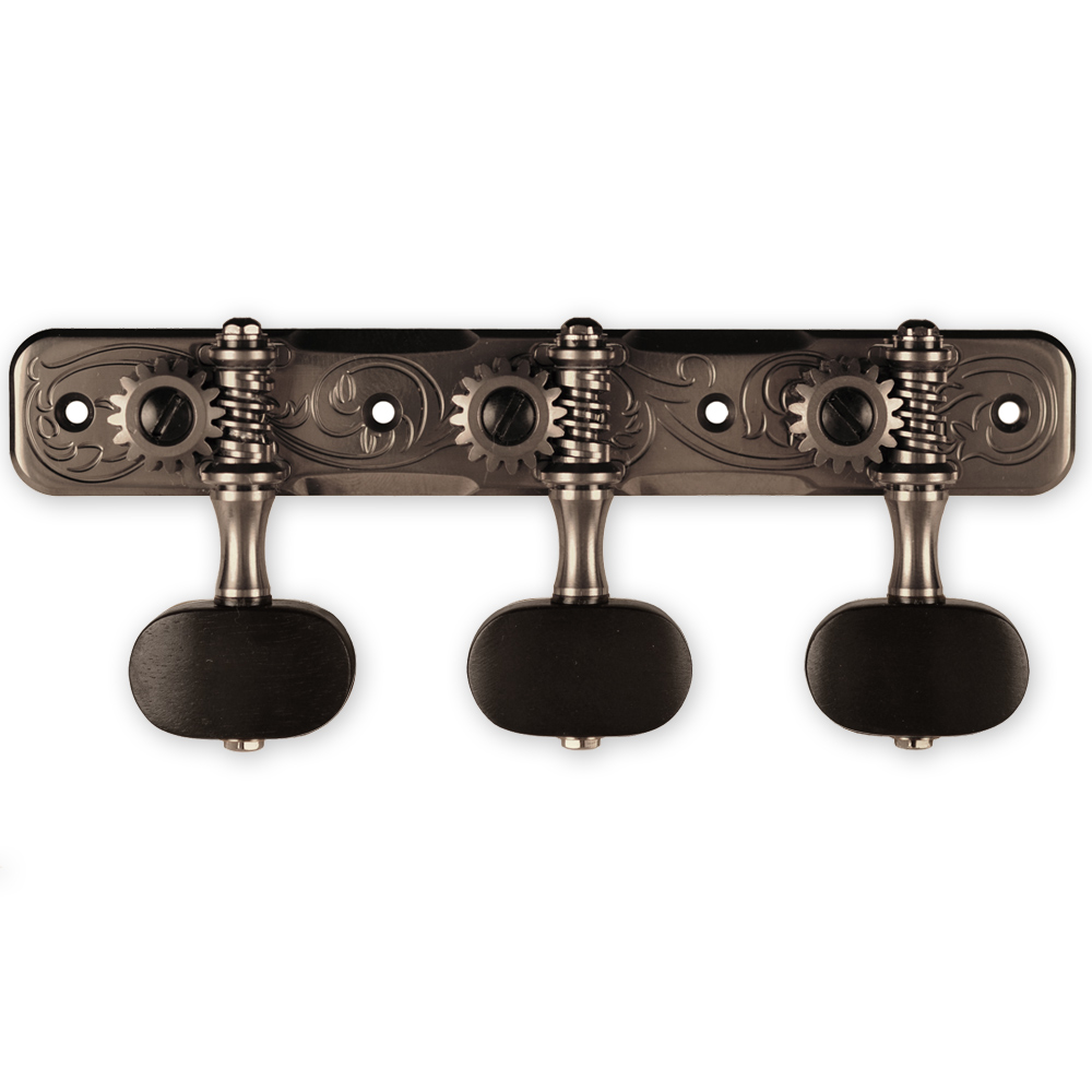 Gotoh 35AR510AM X-Cosmo Black Classical Guitar Tuners - Los Angeles  Classical Guitars