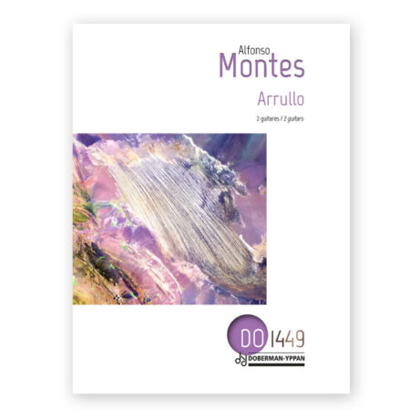 Montes, Alfonso. Arrullo for 2 Guitars