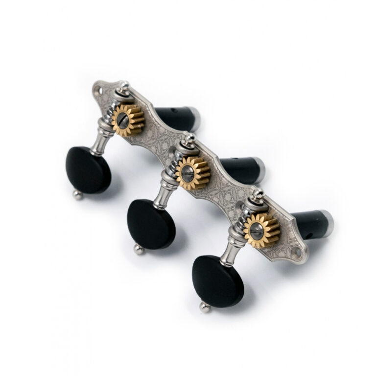 Visesnut Classical Tuners Fusion Series (Hauser, Mosaic, Nickel, Cloche Ebony)