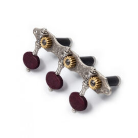 Visesnut Classical Tuners Fusion Series (Hauser, Thai, Nickel, Oval Purple Heart)