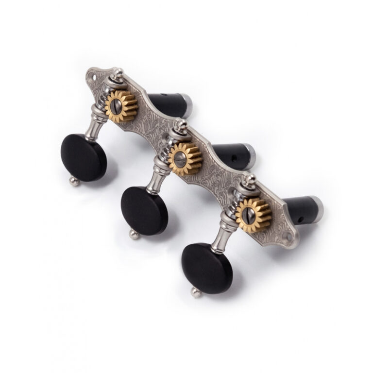 Visesnut Classical Tuners Fusion Series (Hauser, Wave, Nickel, Oval Ebony)