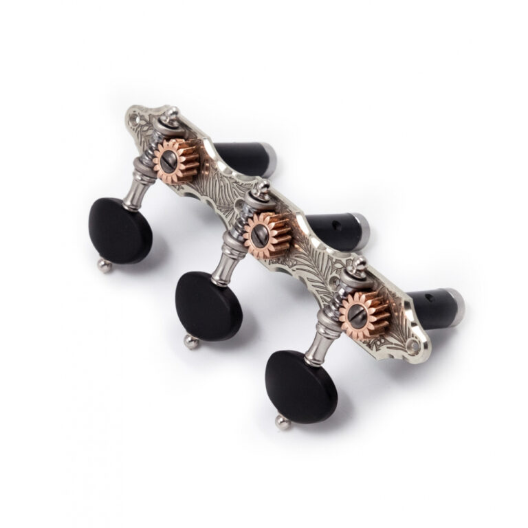 Visesnut Classical Tuners Natural Series (Hauser, Leaf, German Silver, Cloche Ebony)