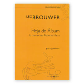 sheetmusic-brouwer-hoja-de-album