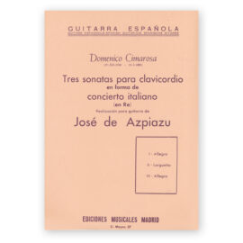 sheetmusic-cimarosa-tres-sonatas-azpiazu