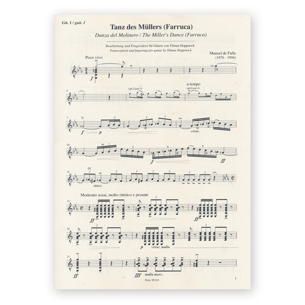 sheetmusic-de-falla-millers-dance-quartet-hoppstock-parts-only