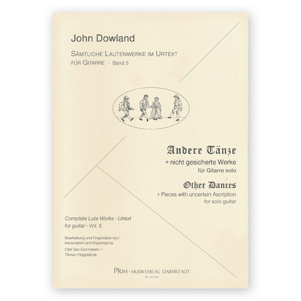 sheetmusic-dowland-other-dances-vol-5